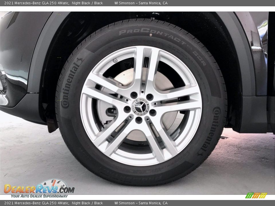 2021 Mercedes-Benz GLA 250 4Matic Night Black / Black Photo #9