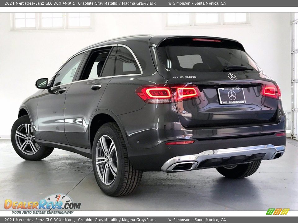 2021 Mercedes-Benz GLC 300 4Matic Graphite Gray Metallic / Magma Gray/Black Photo #2