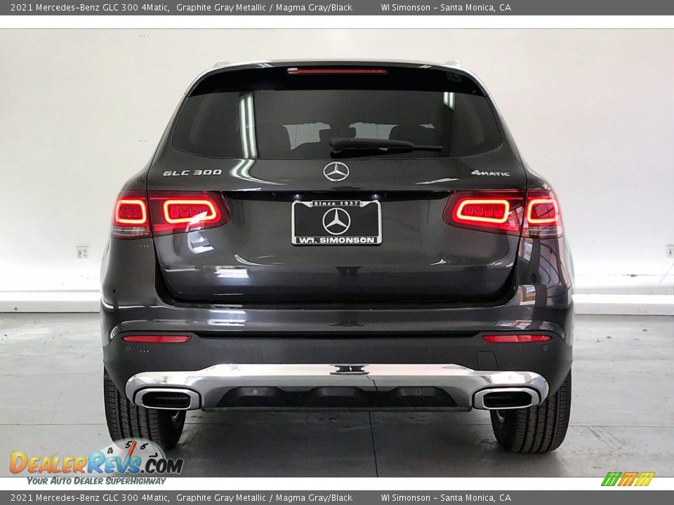 2021 Mercedes-Benz GLC 300 4Matic Graphite Gray Metallic / Magma Gray/Black Photo #3