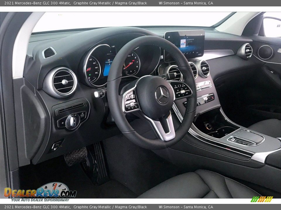 2021 Mercedes-Benz GLC 300 4Matic Graphite Gray Metallic / Magma Gray/Black Photo #4