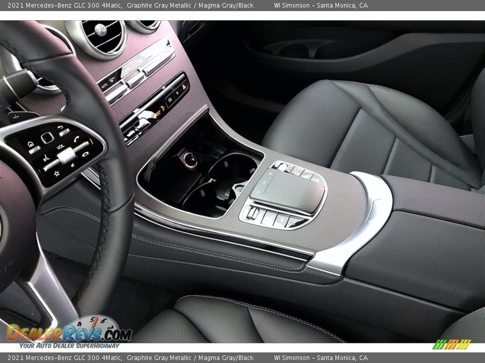 2021 Mercedes-Benz GLC 300 4Matic Graphite Gray Metallic / Magma Gray/Black Photo #7