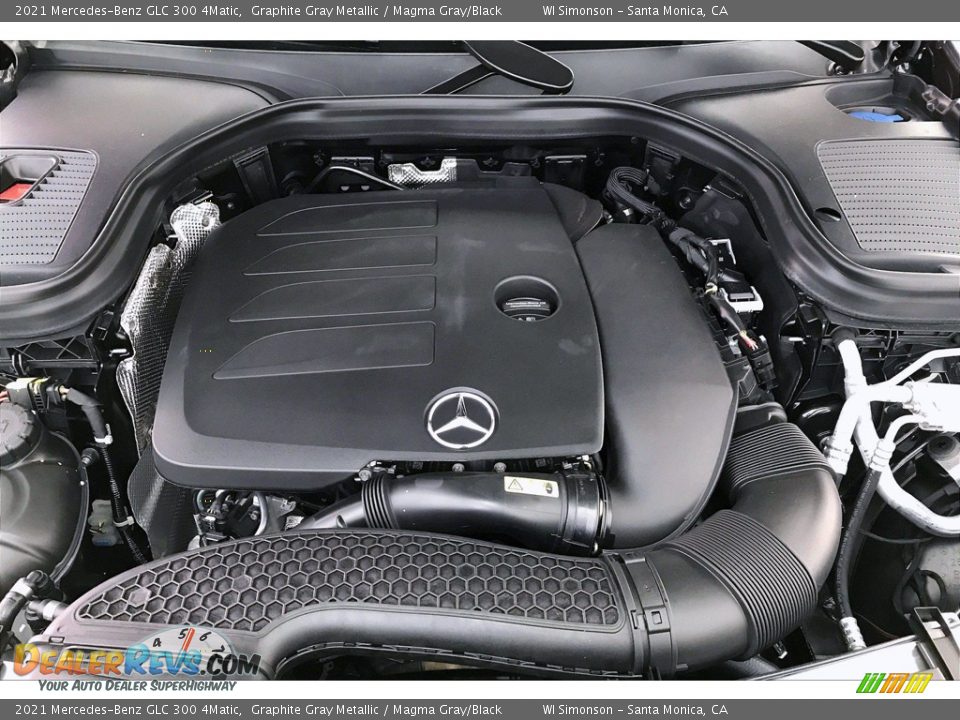 2021 Mercedes-Benz GLC 300 4Matic Graphite Gray Metallic / Magma Gray/Black Photo #8
