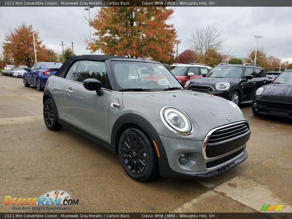 Front 3/4 View of 2021 Mini Convertible Cooper Photo #2
