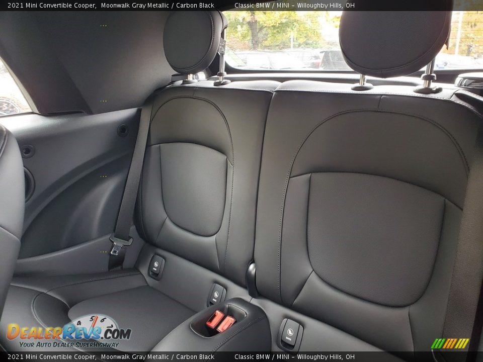 Rear Seat of 2021 Mini Convertible Cooper Photo #5