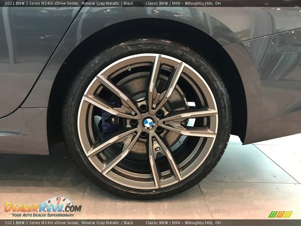 2021 BMW 3 Series M340i xDrive Sedan Mineral Gray Metallic / Black Photo #5
