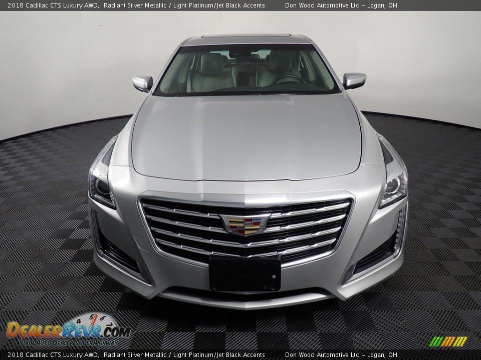 2018 Cadillac CTS Luxury AWD Radiant Silver Metallic / Light Platinum/Jet Black Accents Photo #7