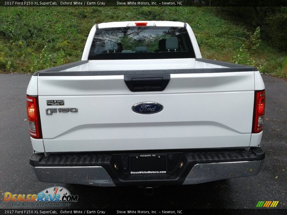 2017 Ford F150 XL SuperCab Oxford White / Earth Gray Photo #7