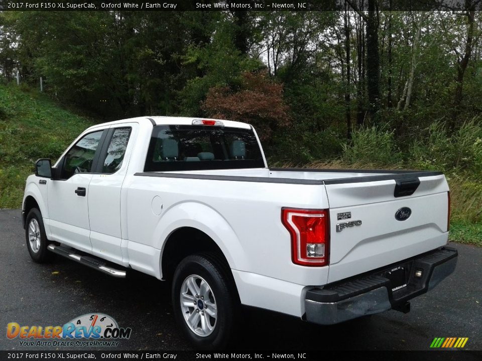 2017 Ford F150 XL SuperCab Oxford White / Earth Gray Photo #9
