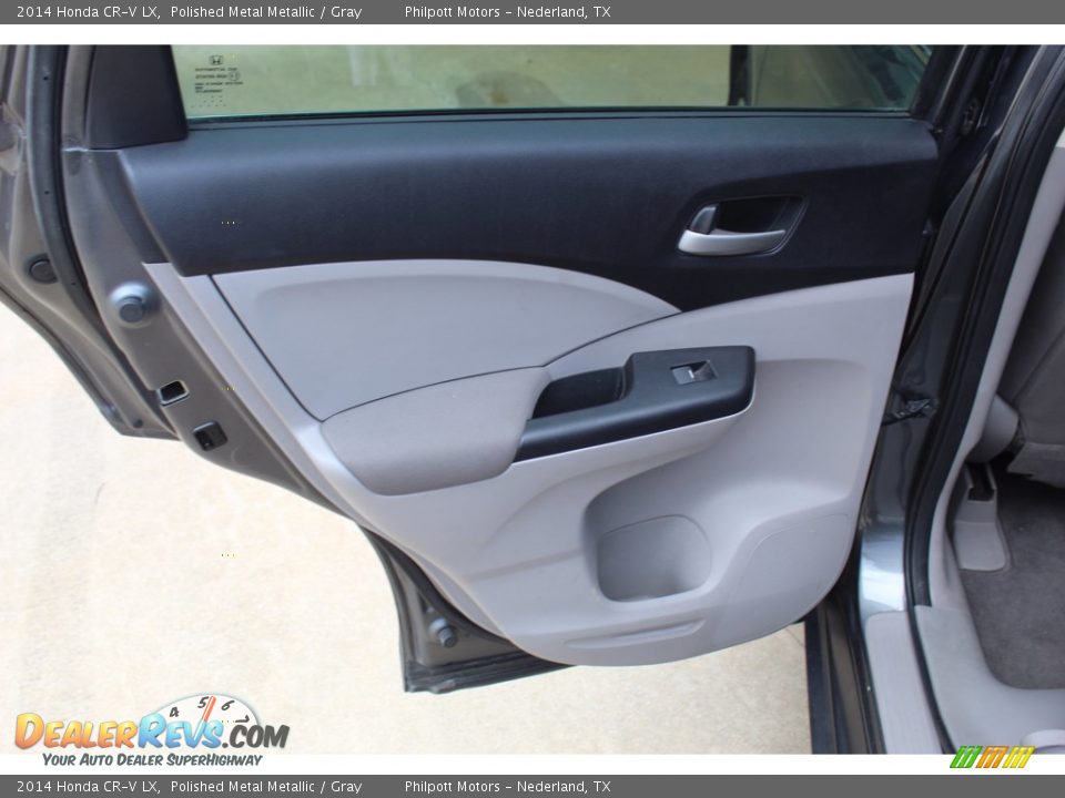 2014 Honda CR-V LX Polished Metal Metallic / Gray Photo #21
