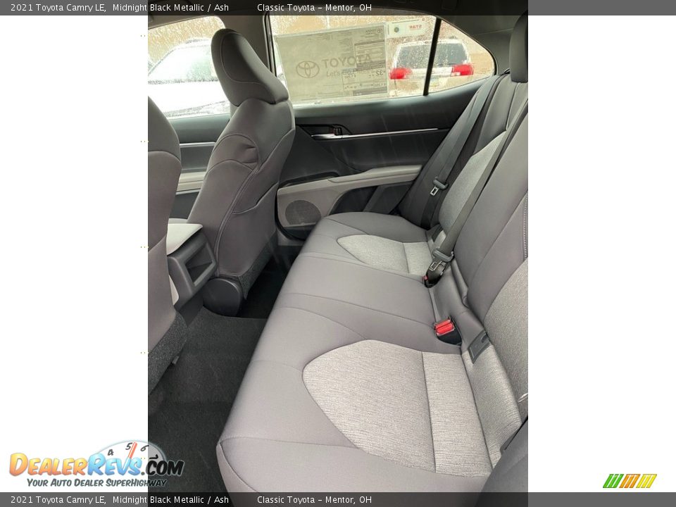 Rear Seat of 2021 Toyota Camry LE Photo #3
