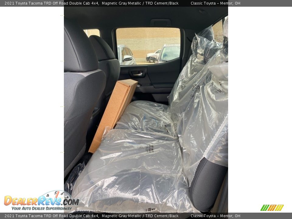 2021 Toyota Tacoma TRD Off Road Double Cab 4x4 Magnetic Gray Metallic / TRD Cement/Black Photo #3