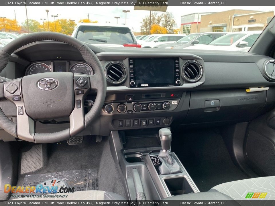 Dashboard of 2021 Toyota Tacoma TRD Off Road Double Cab 4x4 Photo #4