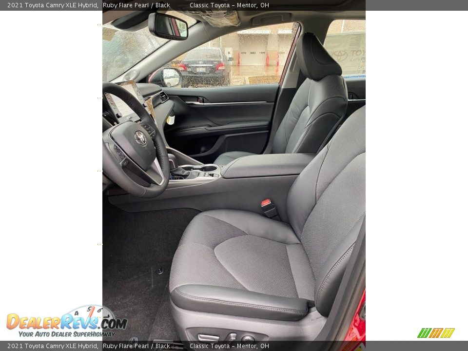 Front Seat of 2021 Toyota Camry XLE Hybrid Photo #2