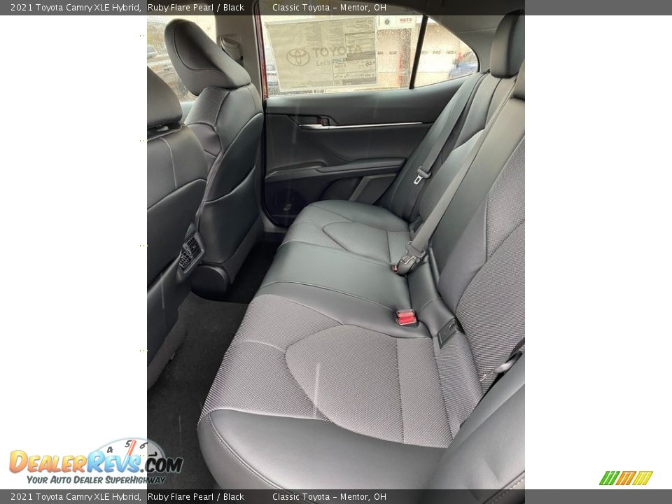 Rear Seat of 2021 Toyota Camry XLE Hybrid Photo #3