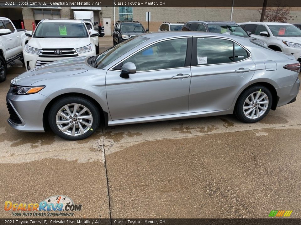 2021 Toyota Camry LE Celestial Silver Metallic / Ash Photo #1