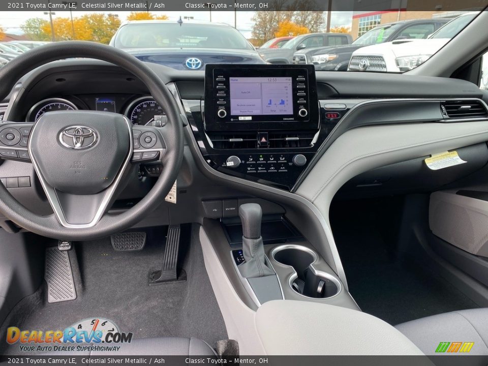 2021 Toyota Camry LE Celestial Silver Metallic / Ash Photo #4