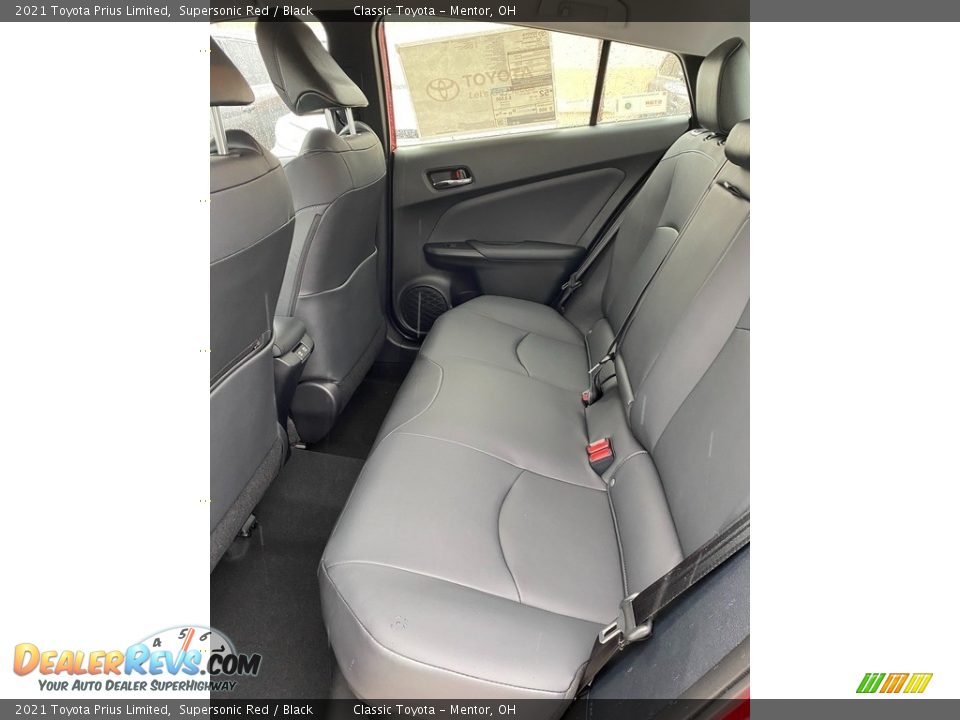 Rear Seat of 2021 Toyota Prius Limited Photo #4