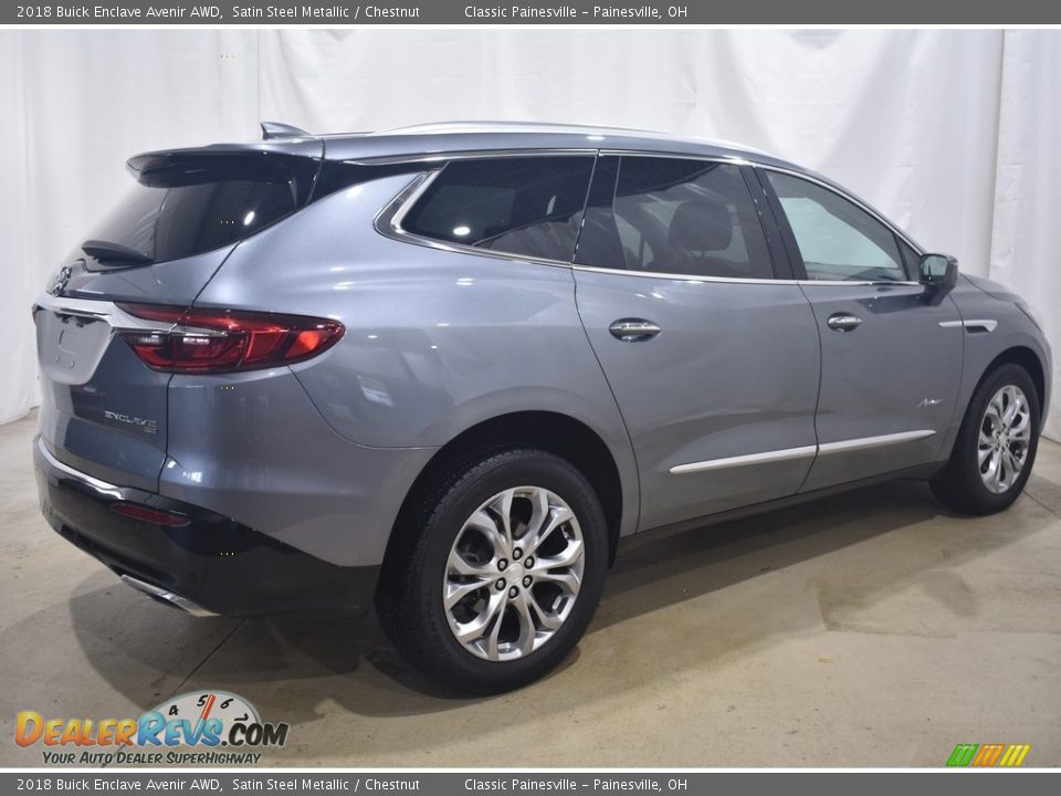 2018 Buick Enclave Avenir AWD Satin Steel Metallic / Chestnut Photo #2