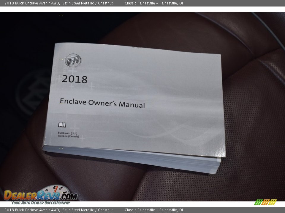 2018 Buick Enclave Avenir AWD Satin Steel Metallic / Chestnut Photo #21