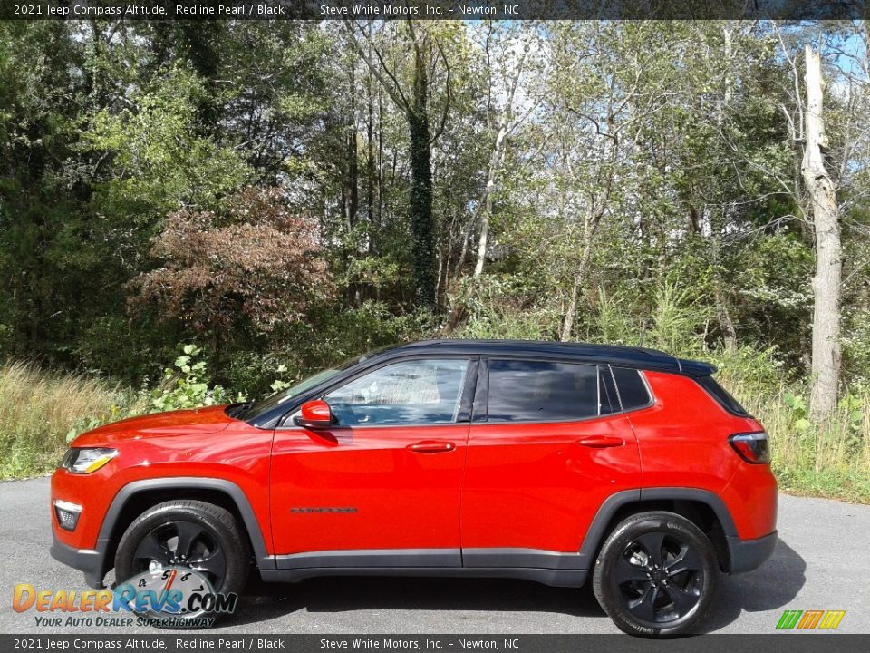 2021 Jeep Compass Altitude Redline Pearl / Black Photo #1