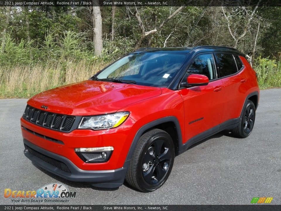 2021 Jeep Compass Altitude Redline Pearl / Black Photo #2