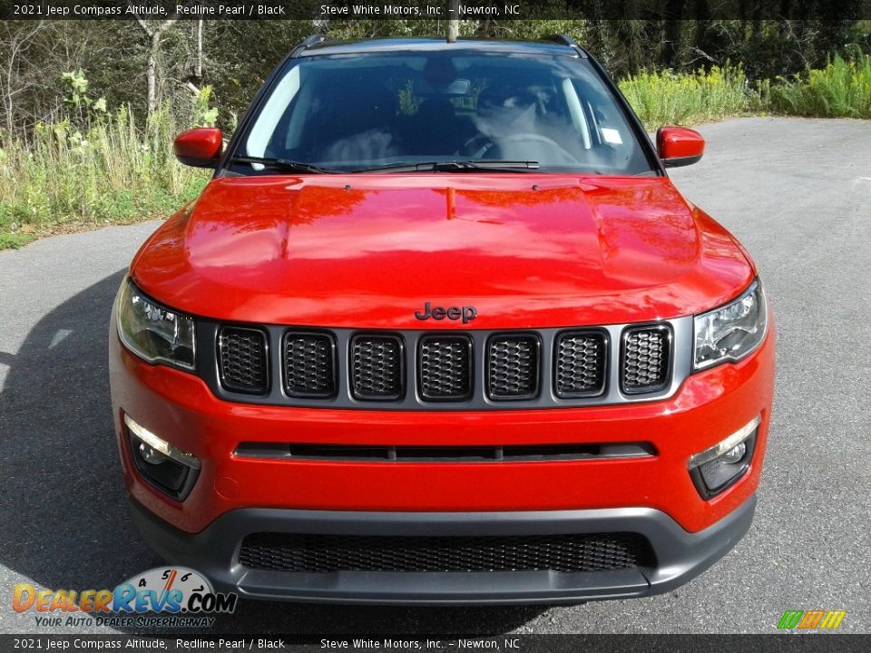 2021 Jeep Compass Altitude Redline Pearl / Black Photo #3