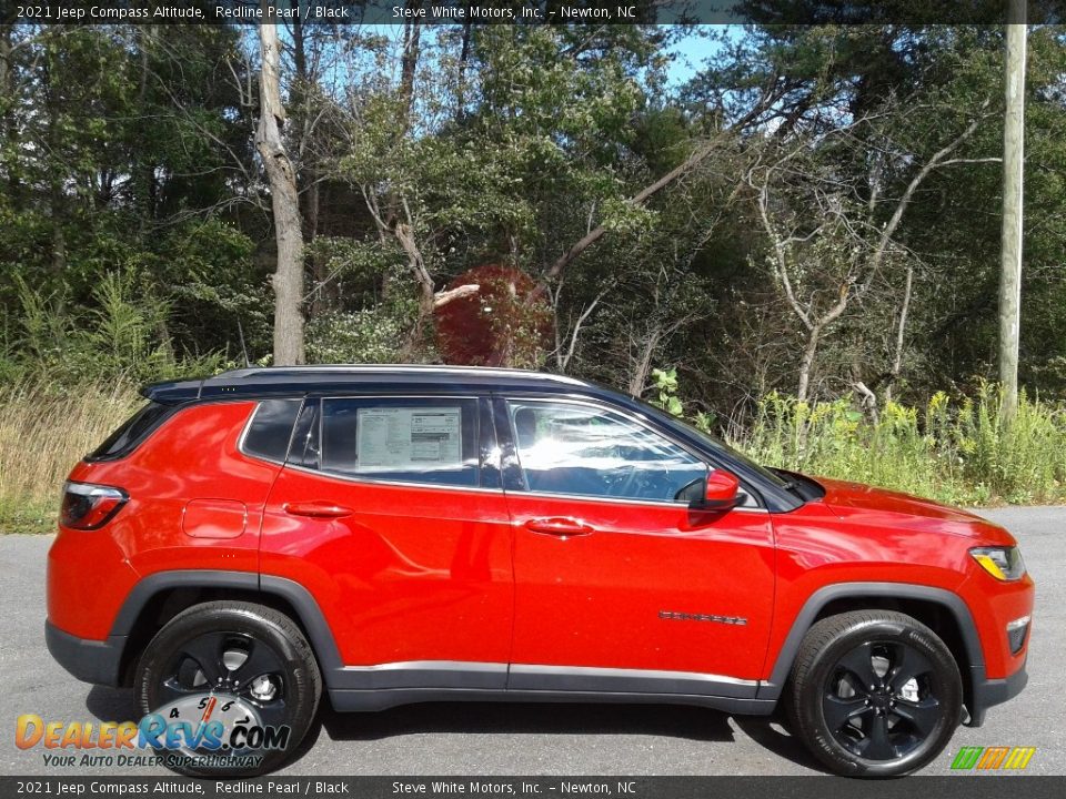 2021 Jeep Compass Altitude Redline Pearl / Black Photo #5