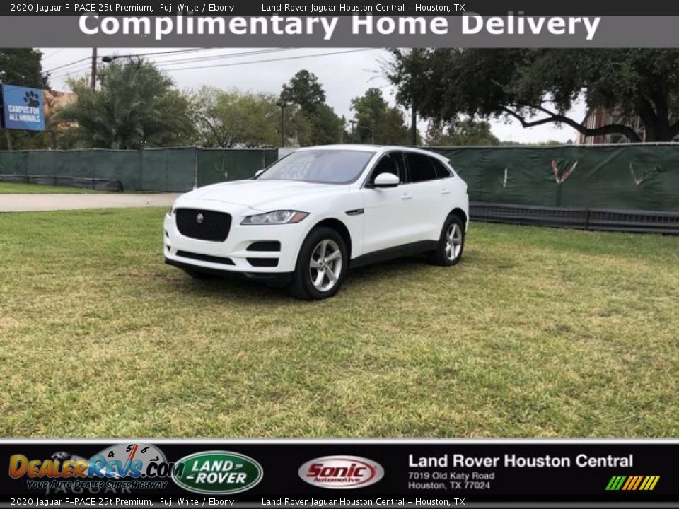 2020 Jaguar F-PACE 25t Premium Fuji White / Ebony Photo #1
