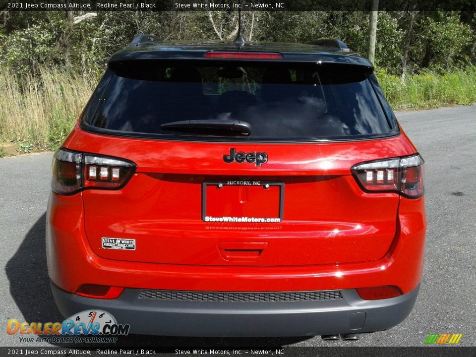 2021 Jeep Compass Altitude Redline Pearl / Black Photo #6