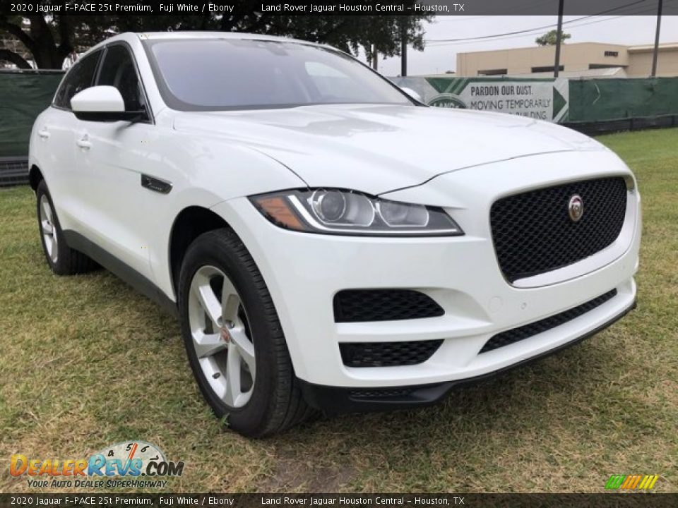 2020 Jaguar F-PACE 25t Premium Fuji White / Ebony Photo #11