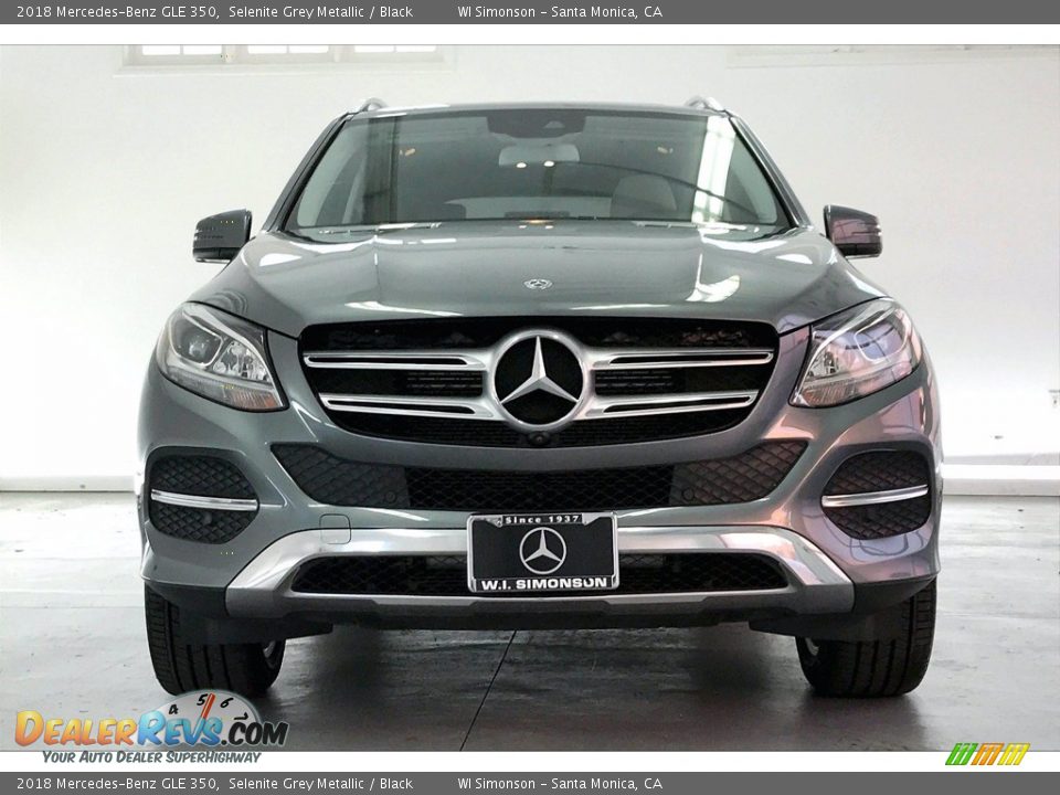 2018 Mercedes-Benz GLE 350 Selenite Grey Metallic / Black Photo #2