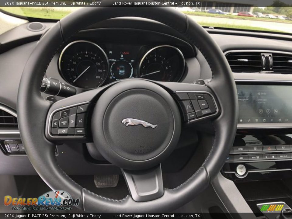 2020 Jaguar F-PACE 25t Premium Fuji White / Ebony Photo #19