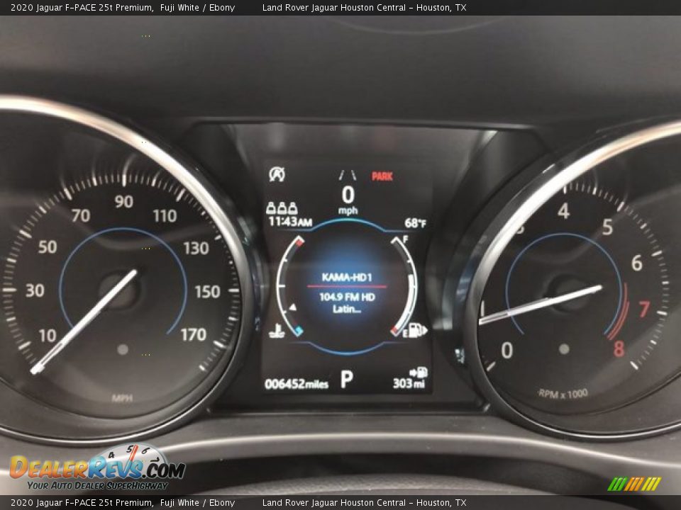 2020 Jaguar F-PACE 25t Premium Fuji White / Ebony Photo #20