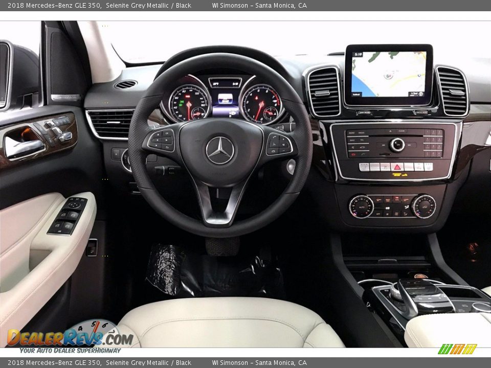 2018 Mercedes-Benz GLE 350 Selenite Grey Metallic / Black Photo #4