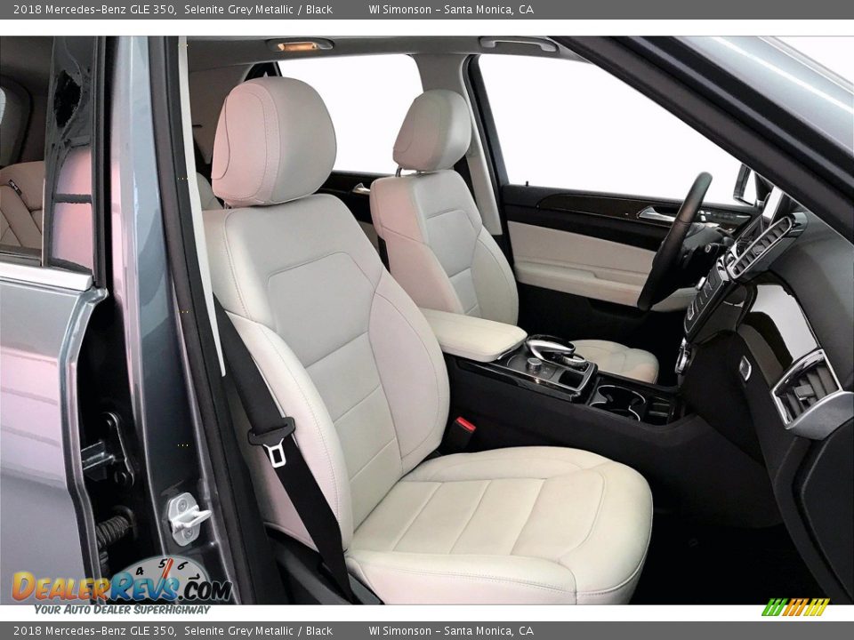 2018 Mercedes-Benz GLE 350 Selenite Grey Metallic / Black Photo #6