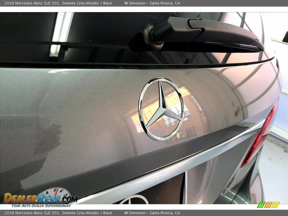 2018 Mercedes-Benz GLE 350 Selenite Grey Metallic / Black Photo #7