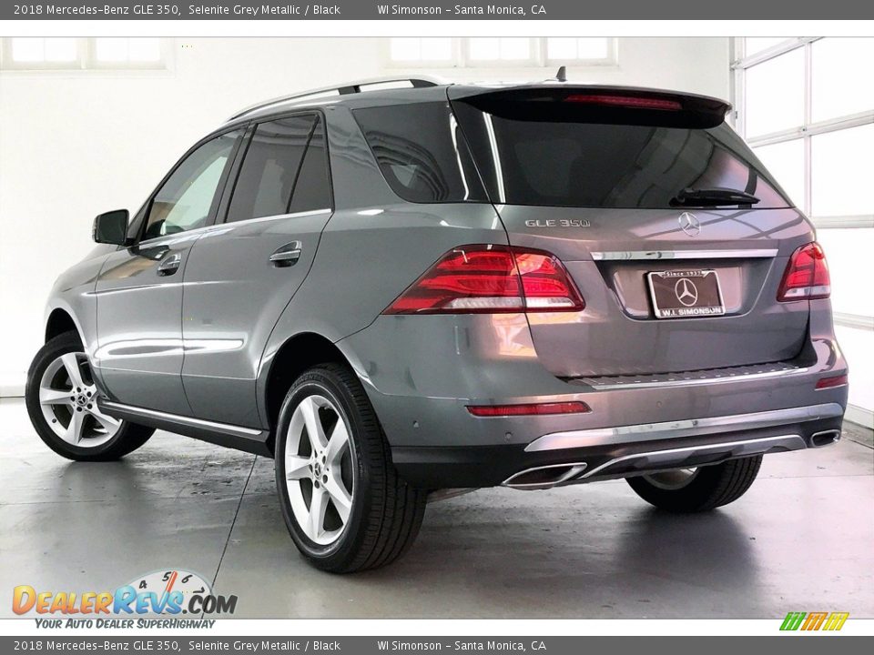 2018 Mercedes-Benz GLE 350 Selenite Grey Metallic / Black Photo #10