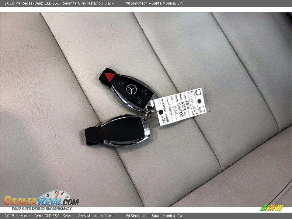 2018 Mercedes-Benz GLE 350 Selenite Grey Metallic / Black Photo #11