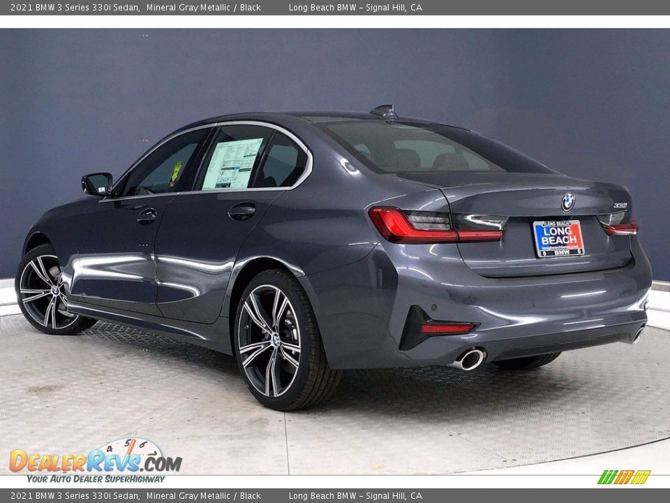2021 BMW 3 Series 330i Sedan Mineral Gray Metallic / Black Photo #3