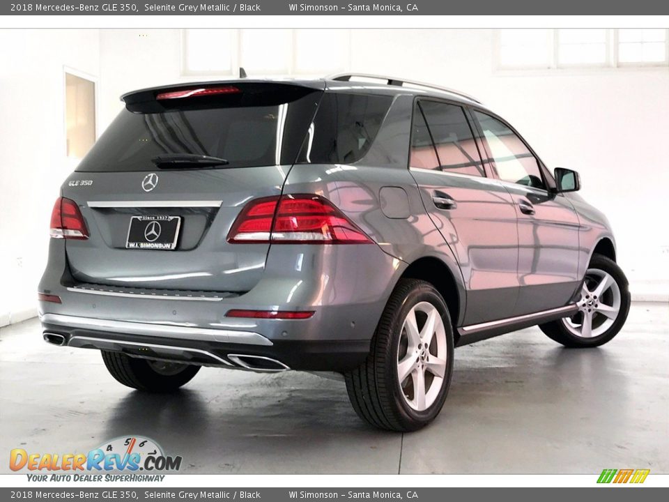 2018 Mercedes-Benz GLE 350 Selenite Grey Metallic / Black Photo #13