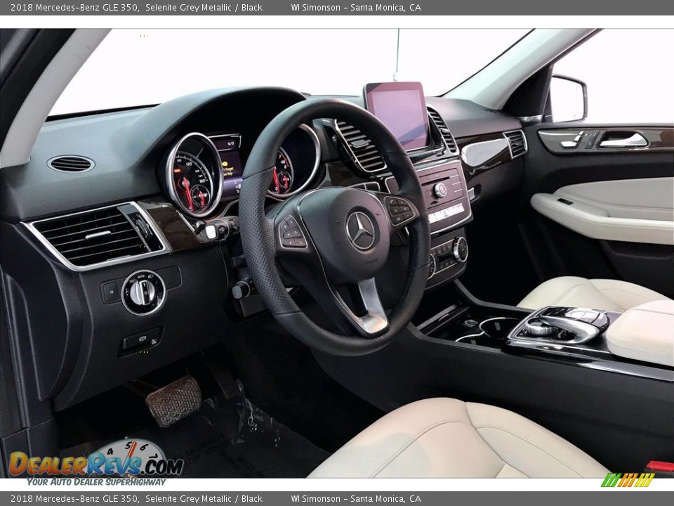 2018 Mercedes-Benz GLE 350 Selenite Grey Metallic / Black Photo #14