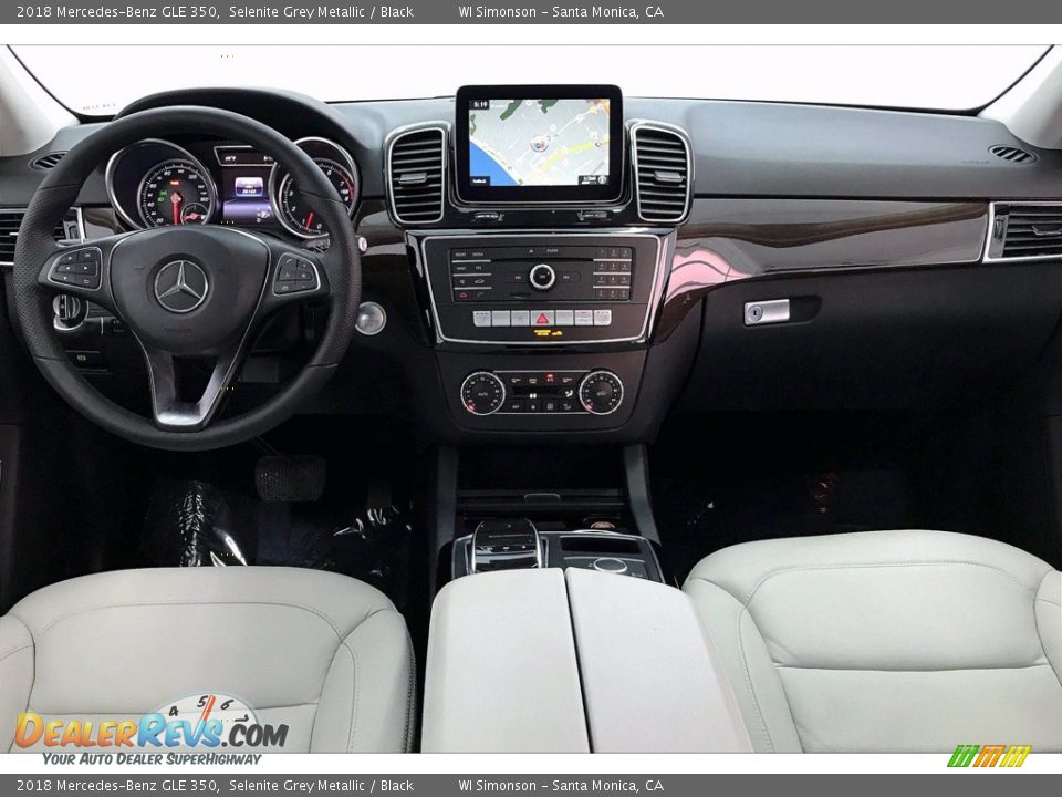 2018 Mercedes-Benz GLE 350 Selenite Grey Metallic / Black Photo #15
