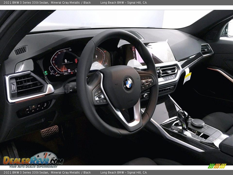 2021 BMW 3 Series 330i Sedan Mineral Gray Metallic / Black Photo #7