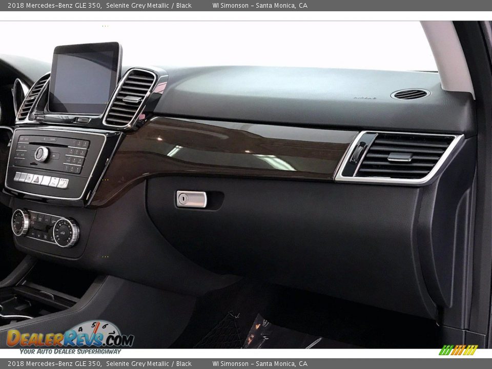 2018 Mercedes-Benz GLE 350 Selenite Grey Metallic / Black Photo #16