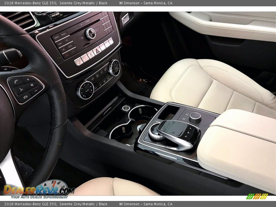 2018 Mercedes-Benz GLE 350 Selenite Grey Metallic / Black Photo #17