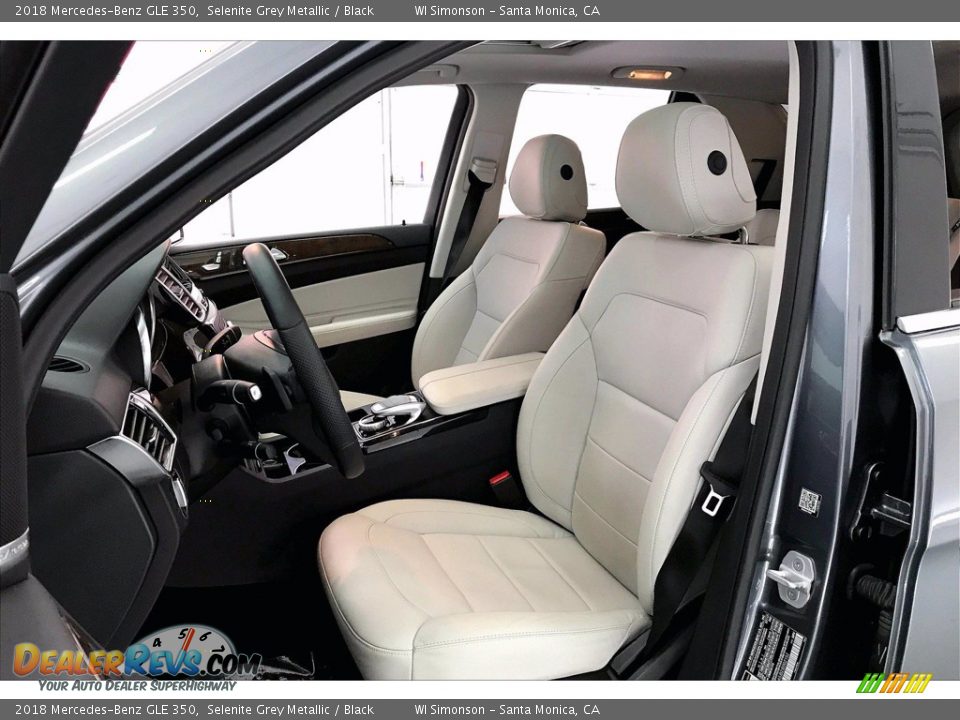 2018 Mercedes-Benz GLE 350 Selenite Grey Metallic / Black Photo #18