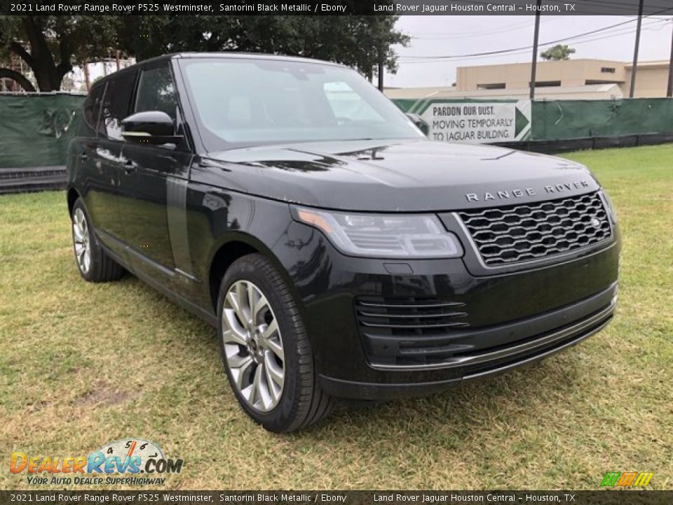 Santorini Black Metallic 2021 Land Rover Range Rover P525 Westminster Photo #11
