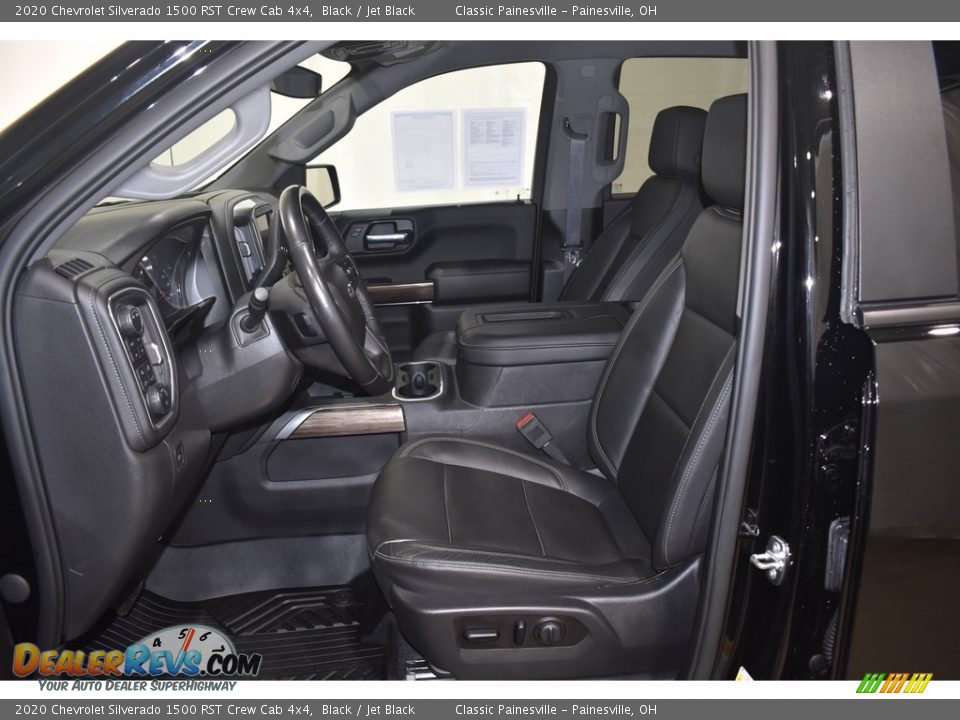 2020 Chevrolet Silverado 1500 RST Crew Cab 4x4 Black / Jet Black Photo #6