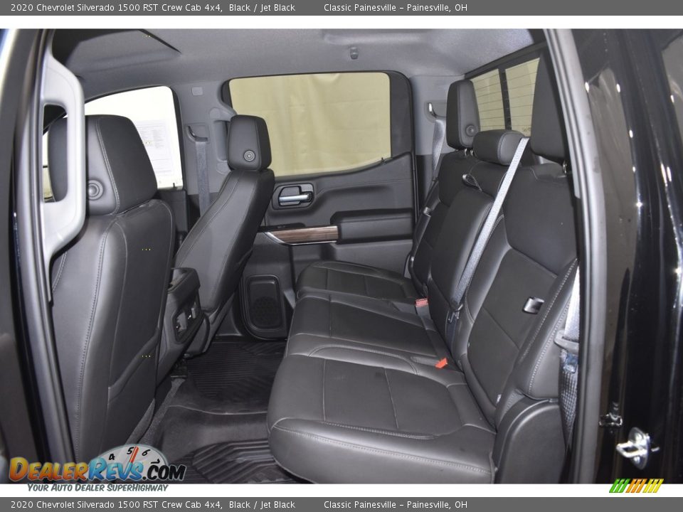 2020 Chevrolet Silverado 1500 RST Crew Cab 4x4 Black / Jet Black Photo #7