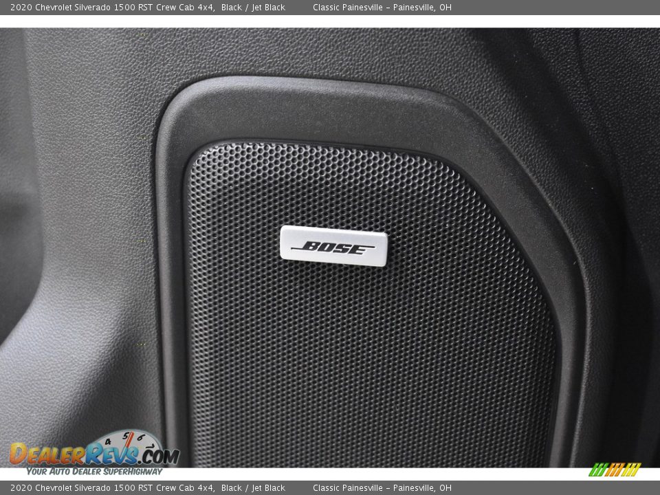 2020 Chevrolet Silverado 1500 RST Crew Cab 4x4 Black / Jet Black Photo #10